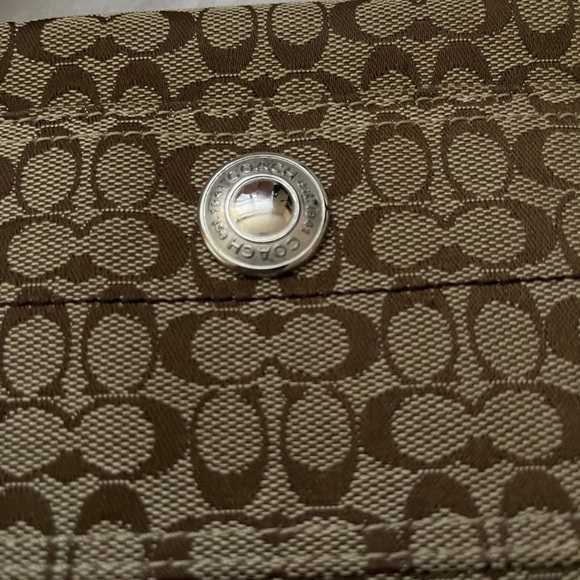 SOLD! VINTAGE COACH SIGNATURE BAGUETTE MINI - Picture 6 of 7